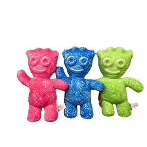 Sour Patch Kids Green Blue Pink Stuffed Animals Plush Lot Of 3 NWT READ 14”